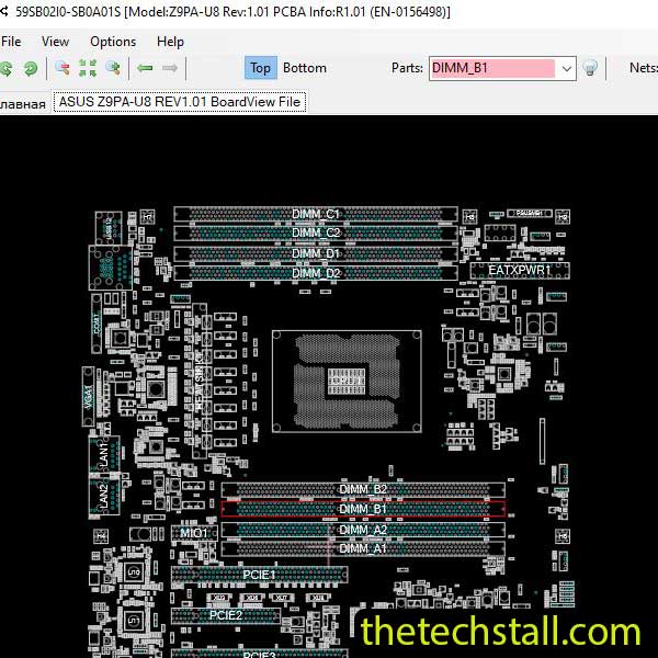 ASUS Z9PA-U8 BoardView File