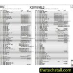 Apple X2818 MLB 820-03285 051-09343 Schematic Diagram