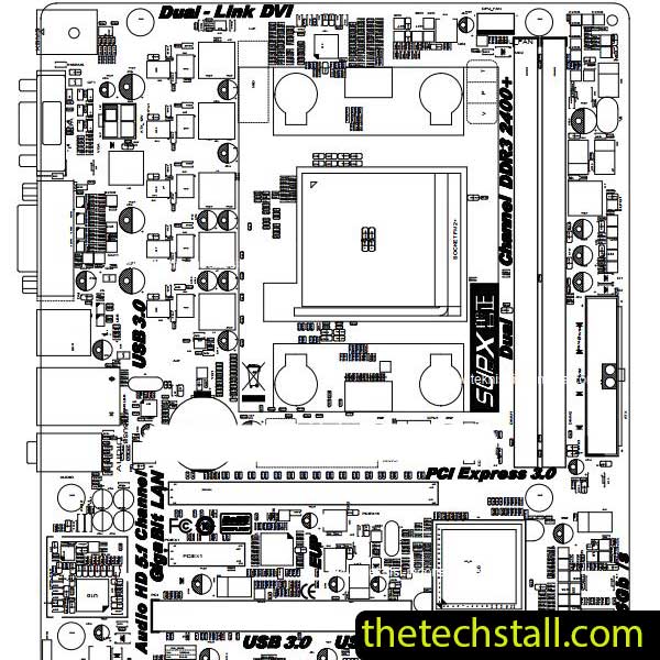 Biostar A78ML+HF EA88B-M2S BoardView File