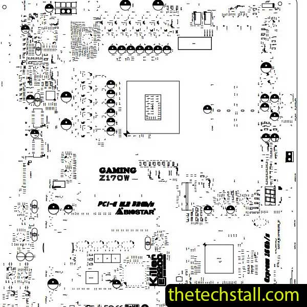 Biostar IZ17C-AHT BoardView File