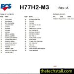 ECS H77H2-M3 Schematic Diagram
