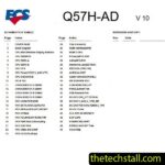 ECS Q57H-AD Schematic Diagram