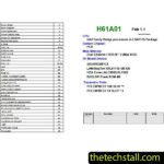 Foxconn H61A01 Schematic Diagram
