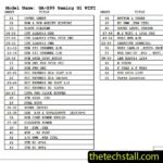 Gigabyte GA-X99-Gaming G1 WiFi Schematic Diagram