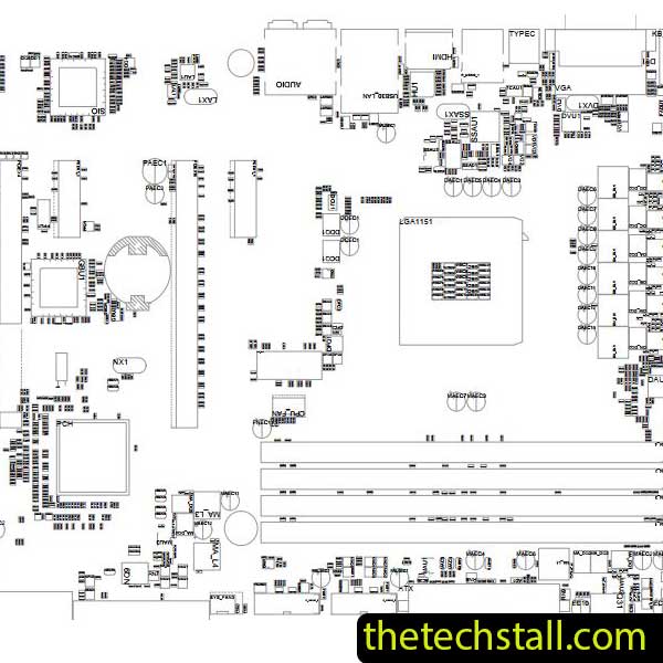Gigabyte GA-Z170-HD3P BoardView File