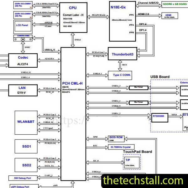 Tongfang GL5MQHK GL5MP6K GL5MPxK GL5MxxK Schematic Diagram