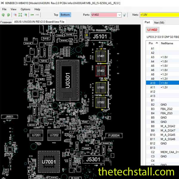 ASUS UX430UN BoardView File