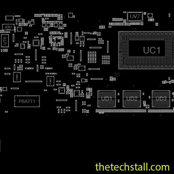 Dell Latitude 5289/7389 CAZ40 LA-E111P BoardView File