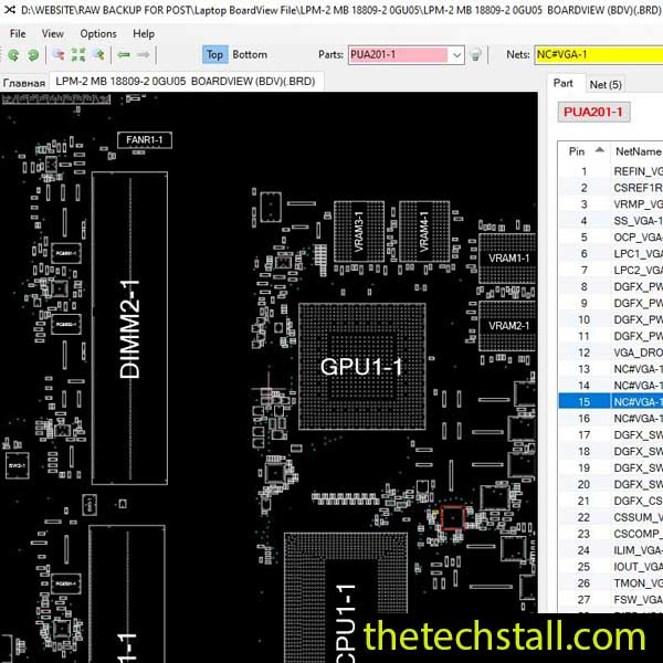 Lenovo ThinkPad P1 Gen2 LPM-2 MB 18809-2 BoardView File